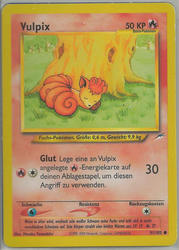 Neo Destiny 91/105 Vulpix
