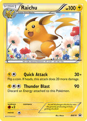 BW Black Star Promos BW78 Raichu