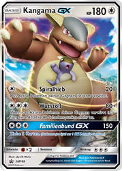 SM Black Star Promos SM188 Kangama GX