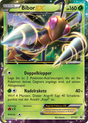 XY Black Star Promos XY157 Bibor EX