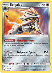 Sturm am Firmament 99/168 Solgaleo