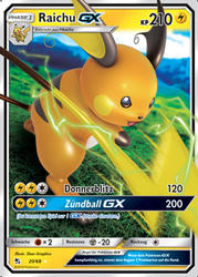 Verborgenes Schicksal 20/68 Raichu GX