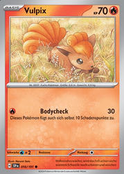 Stürmische Funken 016/191 Vulpix