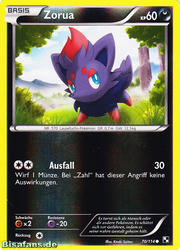 Schwarz & Weiß 070/114 Zorua