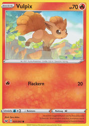 Schwert & Schild 022/202 Vulpix