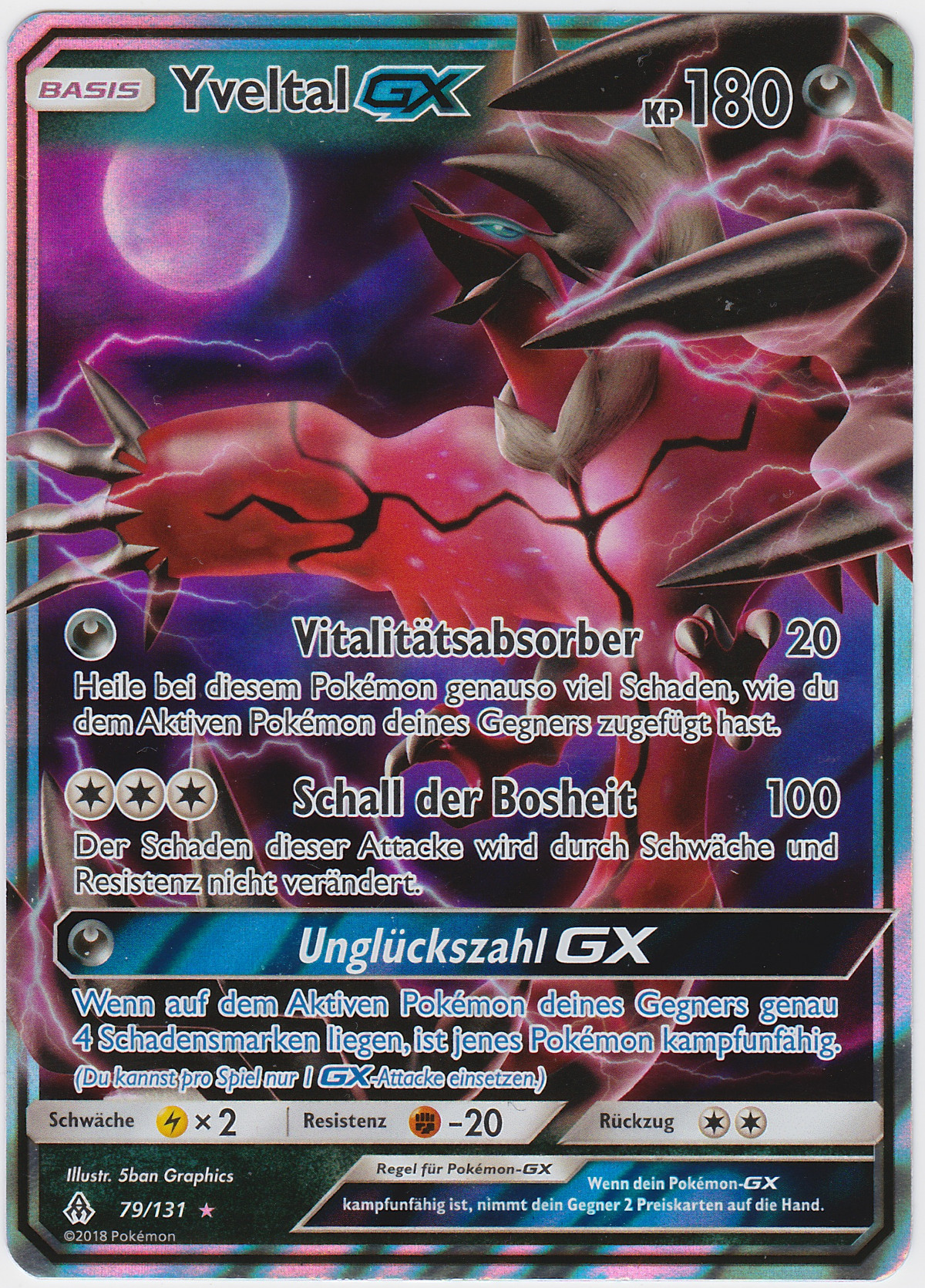 Yveltal GX Scan Yveltal GX Scan