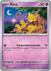 Mega-Entwicklung 054/132 Abra