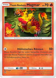 Team Rockets Pläne 006/072 Team Rockets Magmar