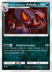 Team Rockets Pläne 039/072 Team Rockets Arbok