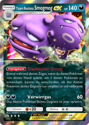 Team Rockets Pläne 043/072 Team Rockets Smogmog ex