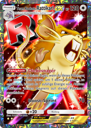 Team Rockets Pläne 084/072 Team Rockets Rattikarl ex