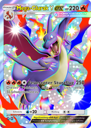 Team Rockets Pläne 105/072 Mega-Glurak Y ex