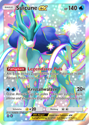 Wundervolles Paldea 127/093 Suicune ex
