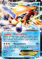 BW Black Star Promos BW61 Keldeo EX