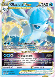 SWSH Black Star Promos SWSH197 Glaziola VSTAR