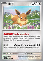 Stürmische Funken 143/191 Evoli