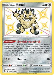 Glänzendes Schicksal SV086/SV122 Galar-Mauzi