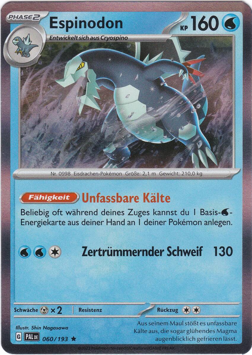 998 — Espinodon im Pokédex — Bisafans.de