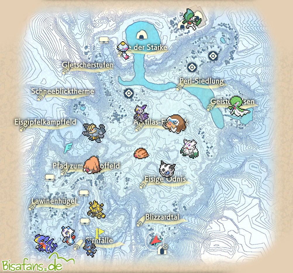 Elite-Pokémon in: Weißes Frostland