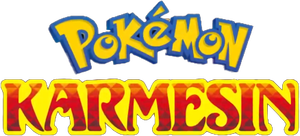 Logo Pokémon Karmesin und Pokémon Purpur