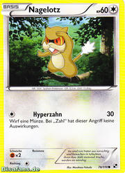 Schwarz & Weiß 078/114 Nagelotz