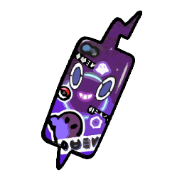 Handyhülle in Pokémon Karmesin und Purpur