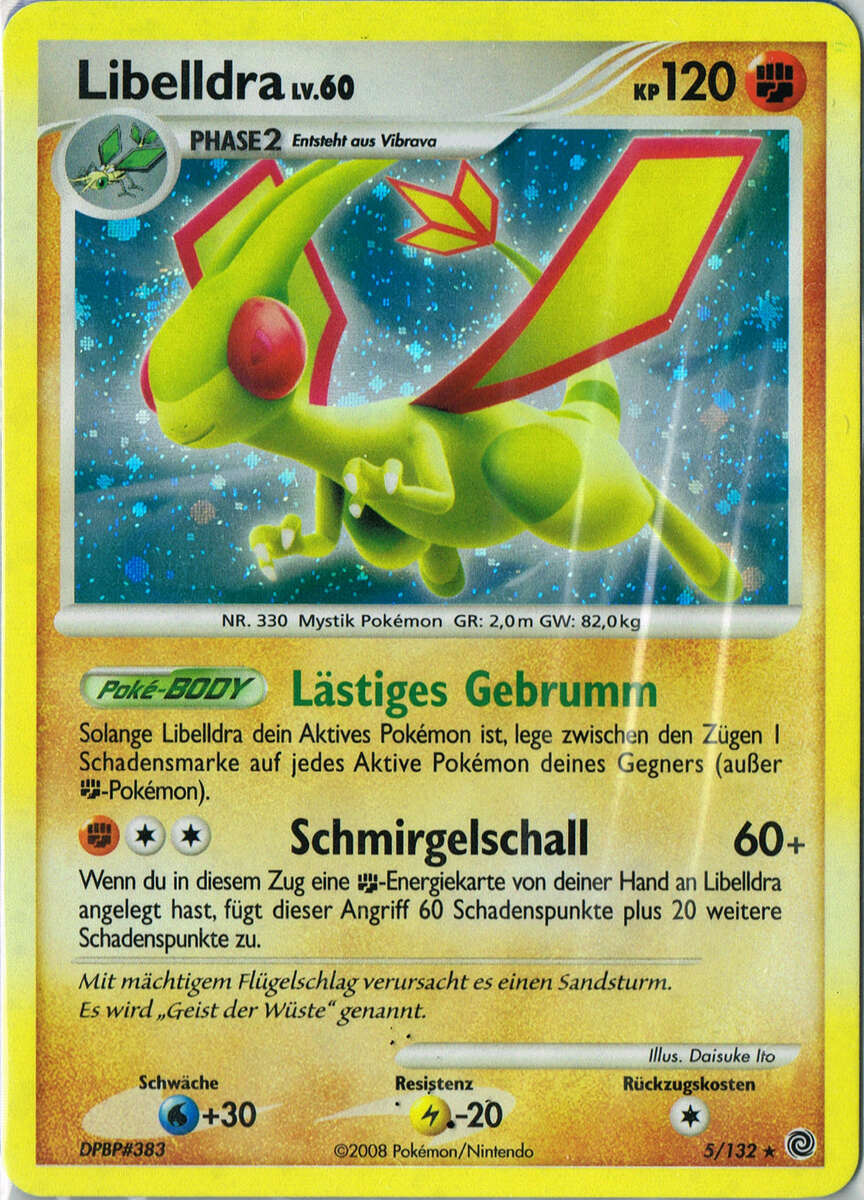 330 — Libelldra im Pokédex — Bisafans.de