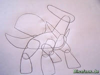 Zeichenkurs Dialga - Schritt 4