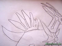 Zeichenkurs Dialga - Schritt 11