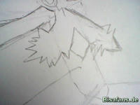 Zeichenkurs Lohgock - Schritt 5