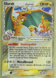 EX Crystal Guardians 4/100 Glurak δ