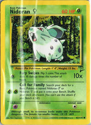 Base Set 2 82/130 Nidoran♀