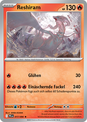 Fatale Flammen 017/094 Reshiram