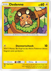 Mysteriöse Insel 030/068 Dedenne