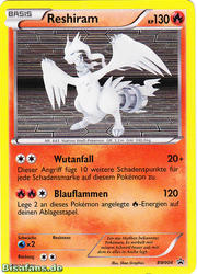 BW Black Star Promos BW004 Reshiram