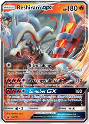 SM Black Star Promos SM137 Reshiram GX