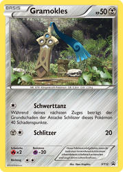 XY Black Star Promos XY12 Gramokles