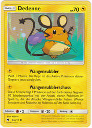 Echo des Donners 84/214 Dedenne