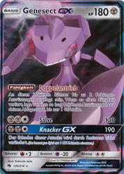 Echo des Donners 130/214 Genesect GX