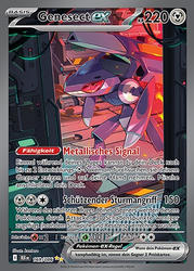 Schwarze Blitze 169/086 Genesect ex