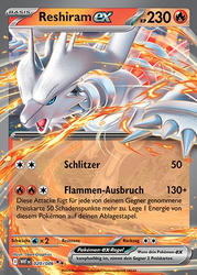 Weiße Flammen 020/086 Reshiram ex