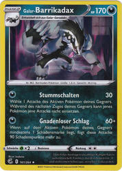 Fusionsangriff 161/264 Galar-Barrikadax