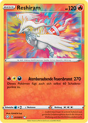 Glänzendes Schicksal 017/072 Reshiram