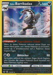 Schwert & Schild 119/202 Galar-Barrikadax