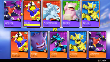 Screenshot aus Pokémon Unite