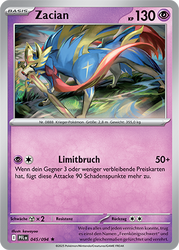 Fatale Flammen 045/094 Zacian
