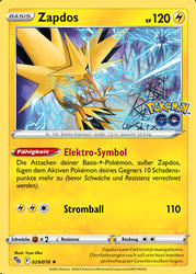 Pokémon GO 029/078 Zapdos