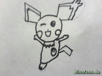 Zeichenkurs Zackenohr-Pichu - Schritt 7