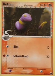 EX Dragon Frontiers 47/101 Rettan δ