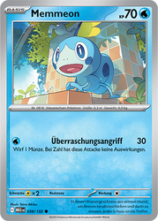 Mega-Entwicklung 039/132 Memmeon